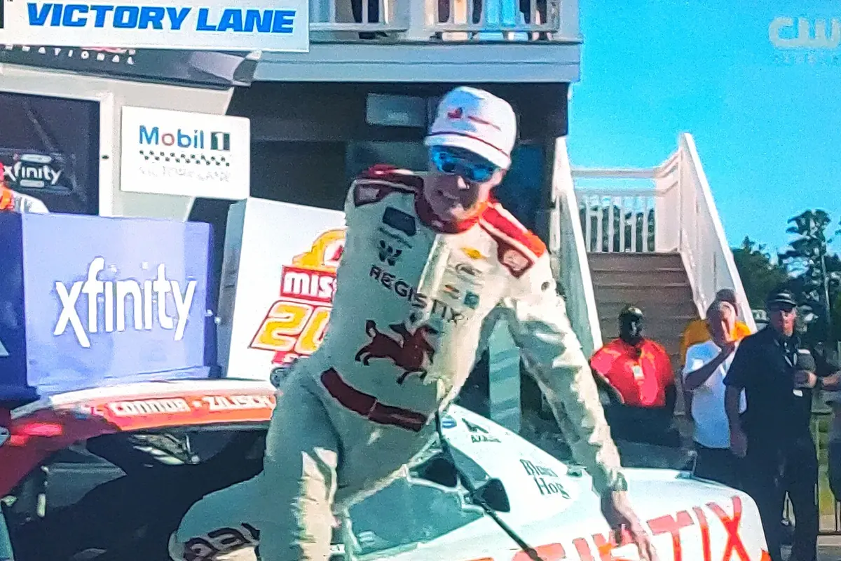 Connor Zilisch: Broken Collarbone After Fall in Victory Lane at Watkins Glen