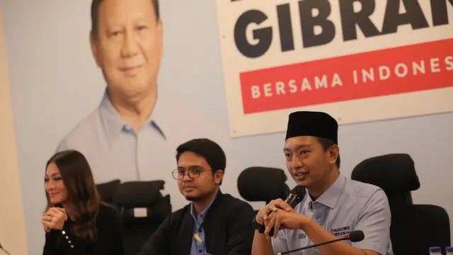 Peluncuran Program magang virtual pemilih muda berbasis projek oleh Tim Kampanye Nasional (TKN) Pemilih Muda (Fanta) Prabowo Subianto-Gibran Rakabuming Raka.