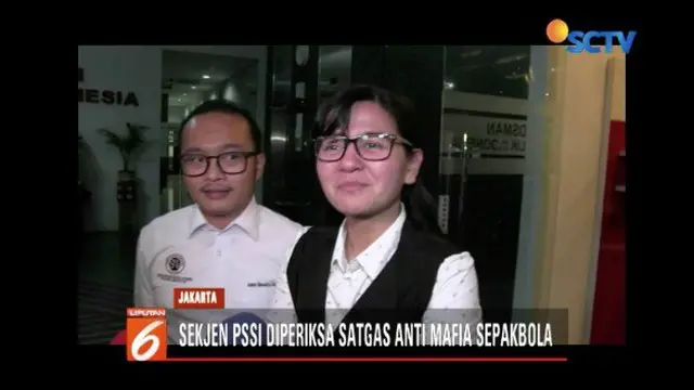 Sekjen PSSI Kembali Diperiksa Satgas Antimafia Sepak Bola