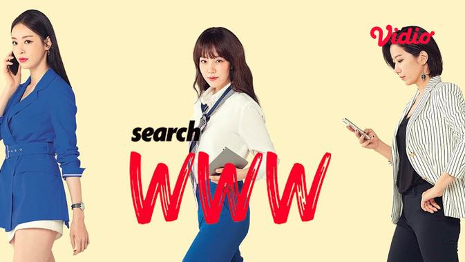Serial drama Korea Search: WWW. (Sumber: Vidio)