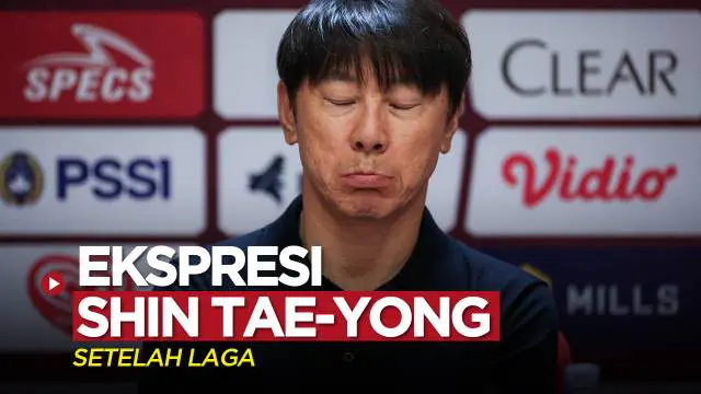Berita video beberapa ekspresi menarik Shin Tae-yong setelah laga Timnas Indonesia U-20 melawan Fiji dalam turnamen mini, Jumat (17/2/2023) malam hari WIB.