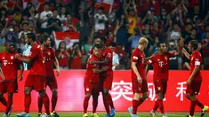 Bayern Munchen bermain dominan saat menghadapi Internazionale pada laga persahabatan di Shanghai Stadium, Selasa (21/7/2015) malam WIB. Kendati demikian, Bayern hanya menang 1-0 lewat gol Mario Gotze di menit ke-80.