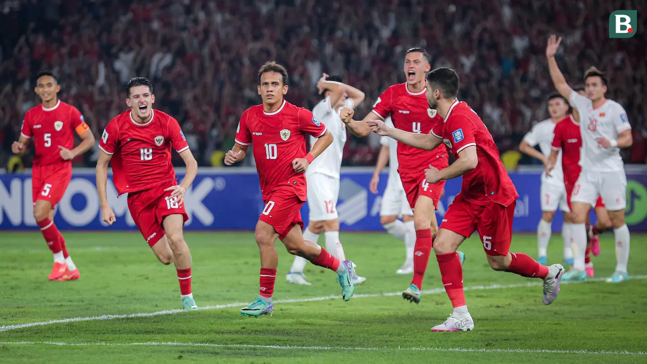 Timnas Indonesia vs Vietnam Kualifikasi Piala Dunia 2026 zona Asia
