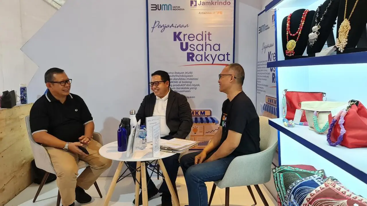 PT Jaminan Kredit Indonesia (Jamkrindo) senantiasa konsisten melakukan sinergi dan kolaborasi untuk mendorong transformasi UMKM