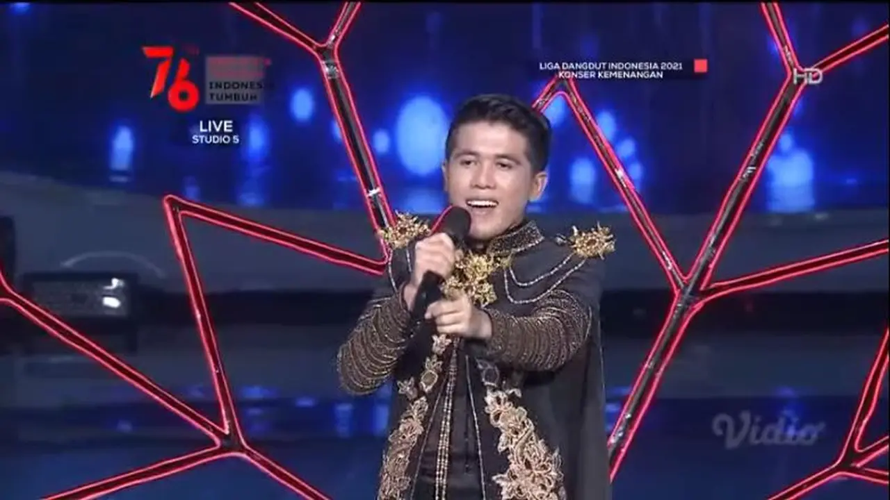 Iqhbal Sumatra Barat  tampil memukau di Mini Konser Grand Final LIDA 2021