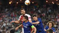 Satu-satunya pertandingan bergengsi yang pernah digelar di Baku Olympic Stadium adalah partai final Liga Europa 2018/2019 antara Chelsea melawan Arsenal pada 29 Mei 2019. (AFP/Kirill Kudryavtsev)