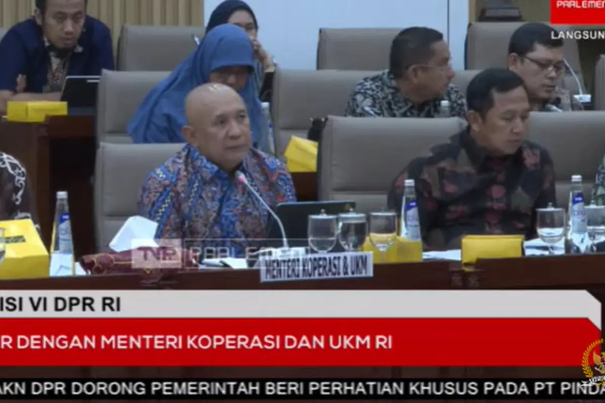 Menteri Koperasi dan Usaha Kecil dan Menengah (Menkop UKM) Teten Masduki