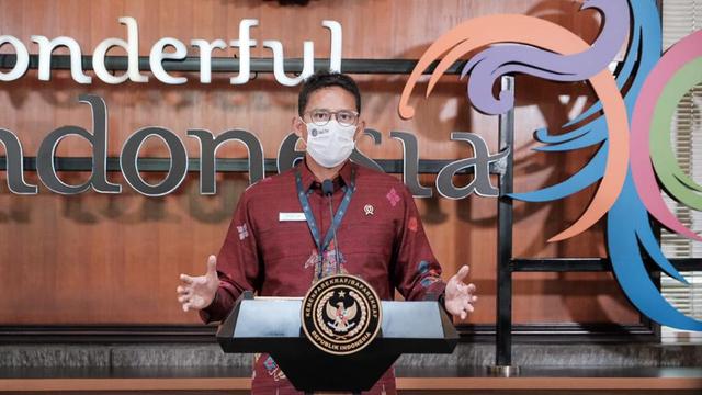 Menparekraf Sandiaga Uno Minta Destinasi Wisata yang Langgar Protokol Kesehatan Ditutup