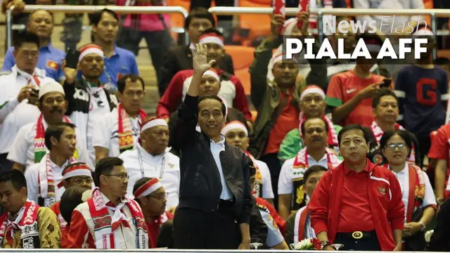 NEWS FLASH: Jokowi Tak Peduli Skor Timnas, yang Penting Menang Piala AFF 2016