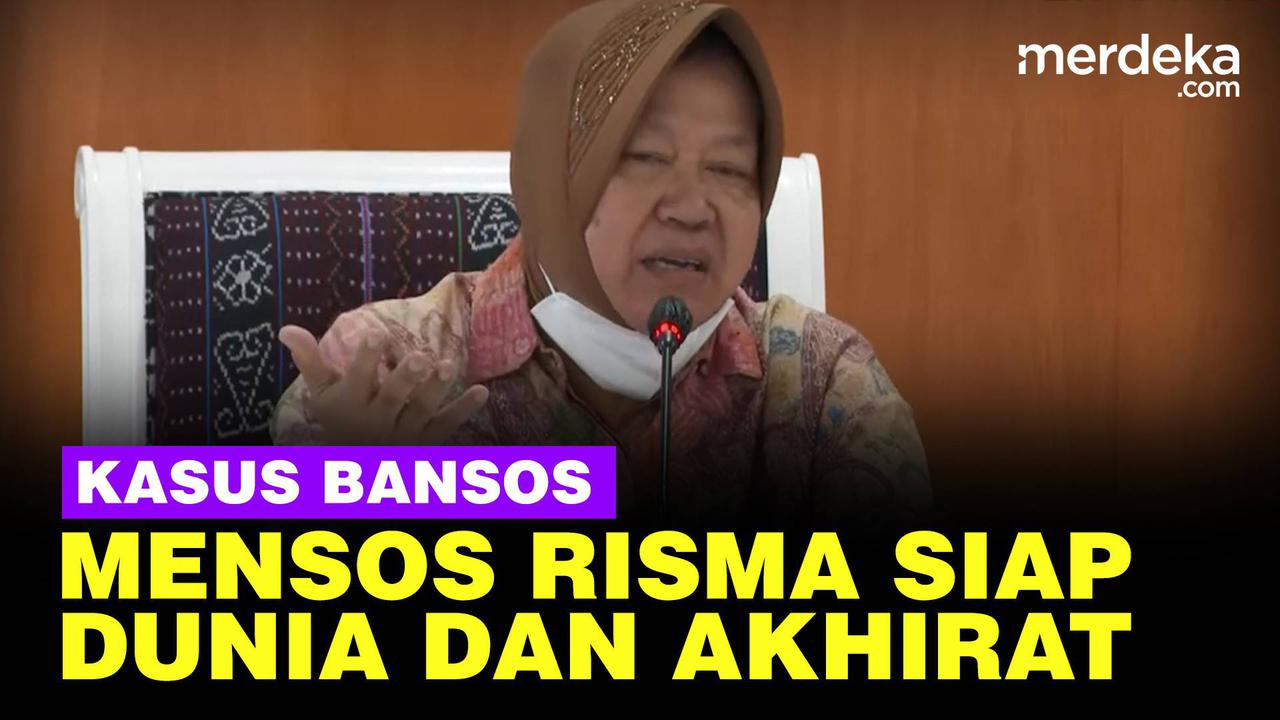 VIDEO: Mensos Risma Usai Kantornya Digeledah KPK, Singgung Surga & Neraka