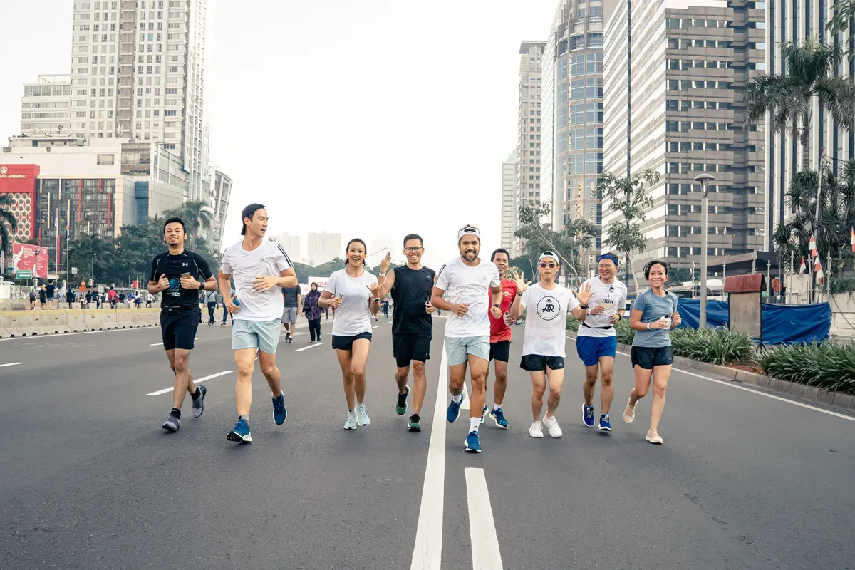 Social Run Sunday (Resolution Run) bareng adidas Runners Jakarta