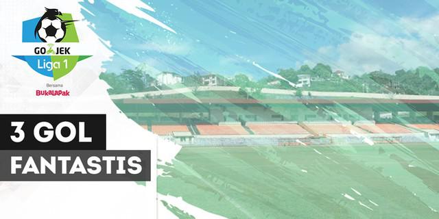 VIDEO: 3 Gol Fantastis Pekan Ke-9 Liga 1 2018