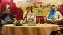 Co-founder Ayo Dongeng Indonesia Ariyo Zidni saat jumpa pers Festival Dongeng International 2017, Jakarta, Jumat (27/10). Festival ini akan diselenggarakan di Perpustakan Nasional pada 4-5 november 2017. (Liputan6.com/Angga Yuniar)