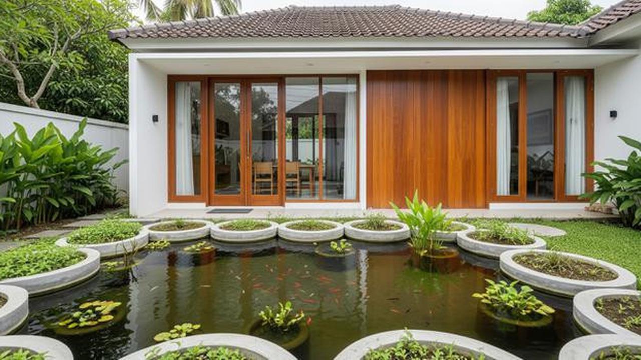 7 Model Kolam Ikan Dangkal yang Aman untuk Anak-anak dan Tetap Estetik