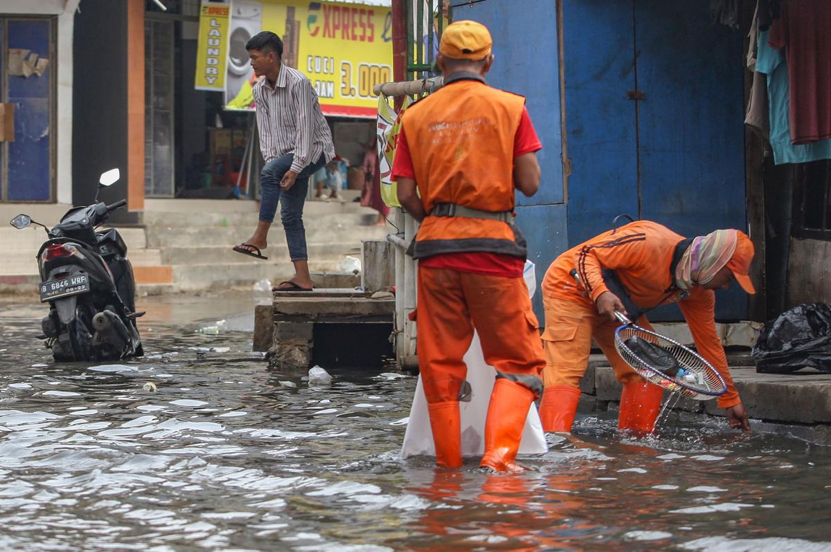Banjir rob Muara Angke