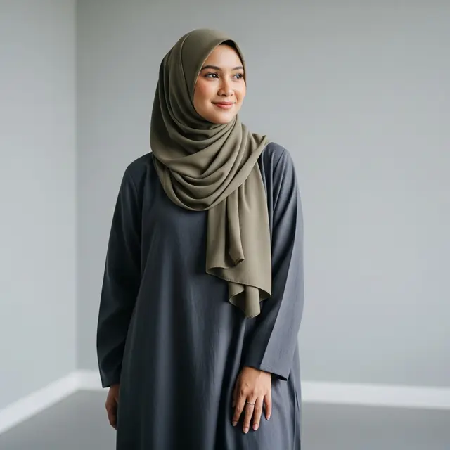 Gamis Model Loose atau Oversized