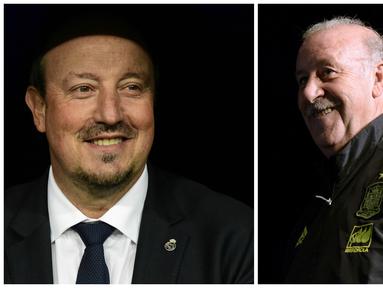 Pelatih Spanyol, Vicente Del Bosque, sudah memutuskan untuk tidak memperpanjang kontrak pasca Piala Eropa 2016. Berikut 6 pelatih yang berpotensi menjadi suksesor pria yang sukses membawa Spanyol juara Piala Dunia 2010. (AFP)