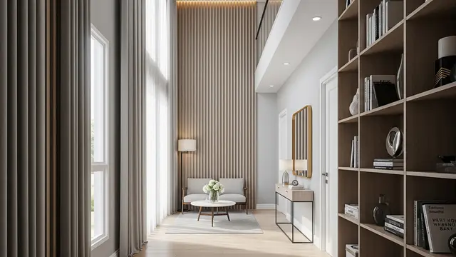 Taruh Benda Tegak Ke Atas agar Ruang Terasa Lebih Tinggi