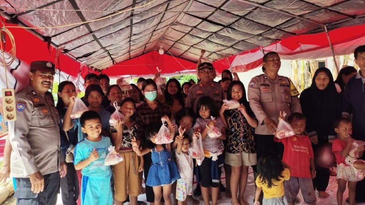 SPPG Polri Salurkan 2.000 Paket Bantuan Makanan Anak di Sibolga Terdampak Banjir dan Longsor