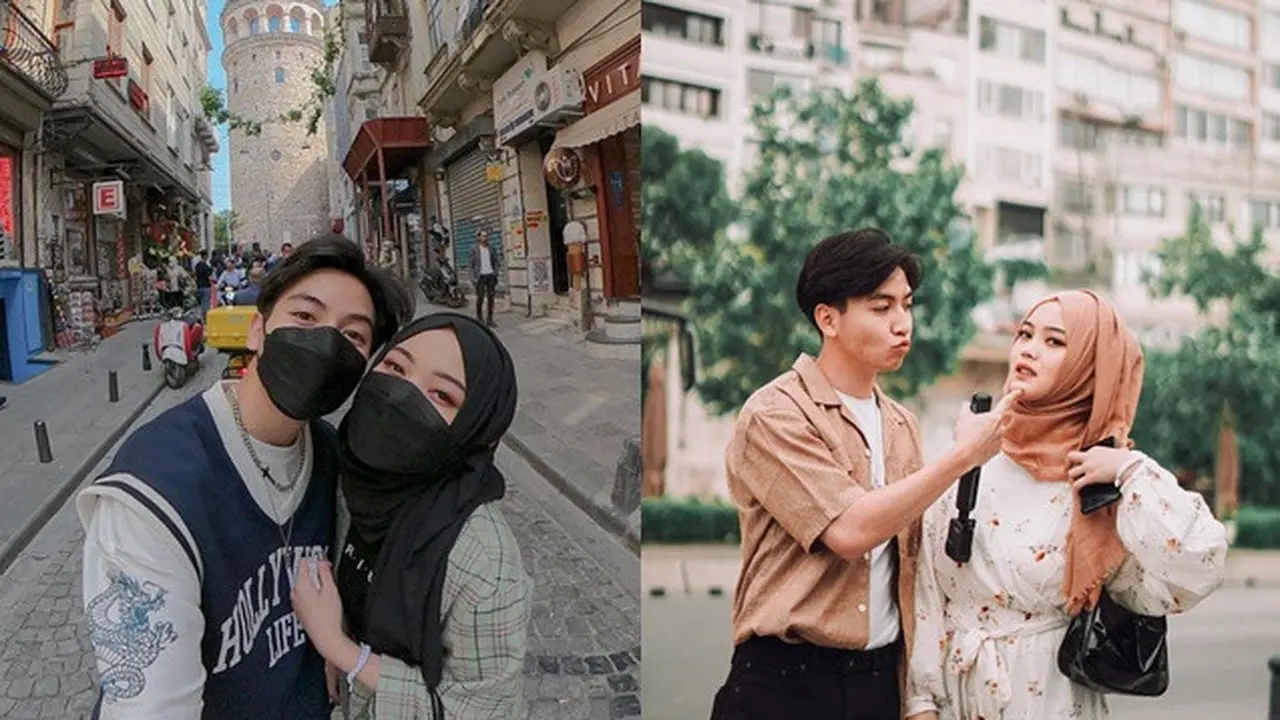 6 Momen Liburan Putri Delina dan Kekasih di Turki, Romantis