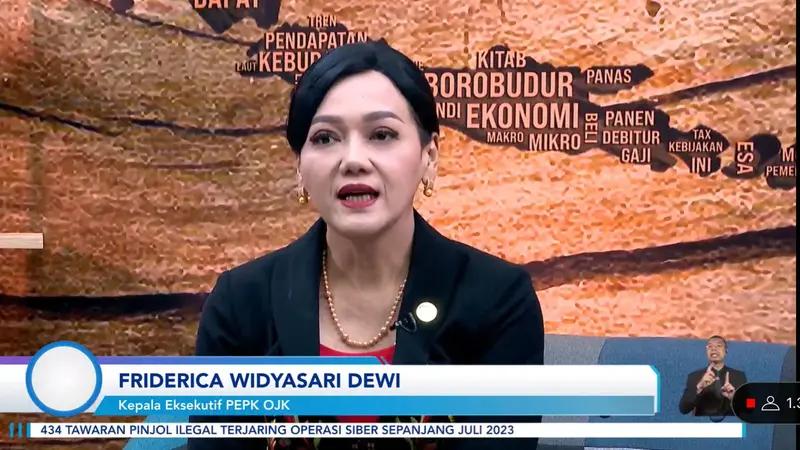 Kepala Eksekutif Pengawas Perilaku Pelaku Usaha Jasa Keuangan, Edukasi dan Perlindungan Konsumen OJK Friderica Widyasari Dewi