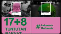 Ramai-Ramai Pasang Foto Profil Brave Pink dan Hero Green di Medsos