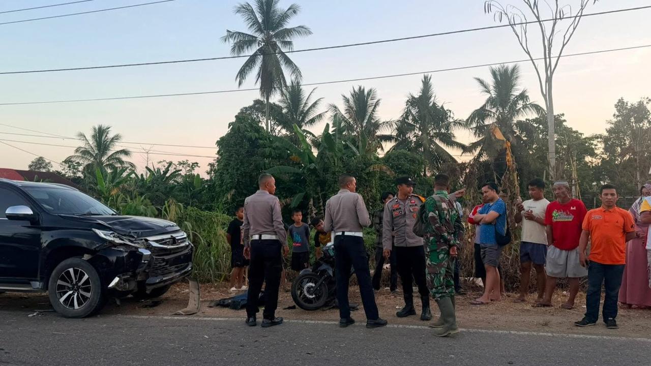 Pulang KKN, Mahasiswa UHO Meninggal Tabrak Mobil Ditumpangi Anggota DPRD Sultra