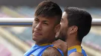 Neymar muncul di sesi latihan Barcelona jelang lawan Bilbao (AFP)
