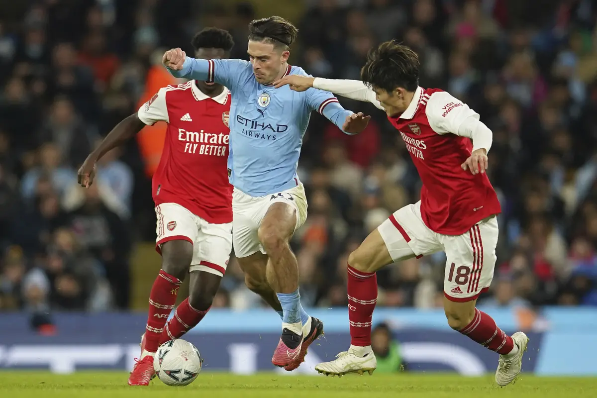 Manchester City Tumbang Arsenal