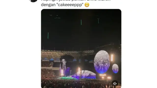 Cak Imin Nonton Konser Coldplay Semalam: Pertunjukan Kelas Dunia Memang Beda