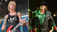 Axl Roses dan Duff McKagan kembali bersatu dalam satu panggung dan mengusung band yang membesarkan nama mereka, Guns N Roses.