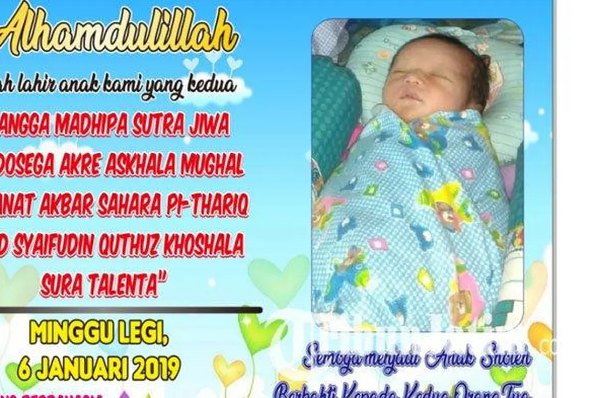 Nama Anak Sangat Panjang