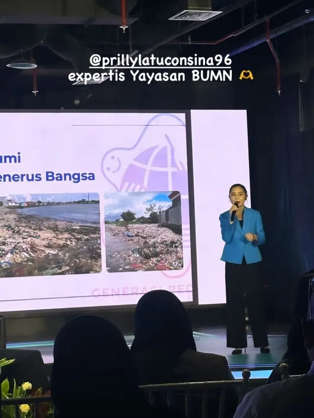 Prilly Latuconsina Jadi Pengurus Yayasan BUMN