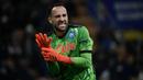 David Ospina. Kiper asal Kolombia berusia 33 tahun yang kini memasuki musim ke-4 bersama Napoli ini sementara menjadi kiper dengan torehan clean sheet terbanyak di Liga Italia musim 2021/2022. Ia telah mencetak 11 kali clean sheet musim ini dari total 22 laga. (AFP/Filippo Monteforte)