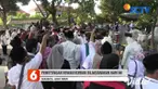 Sebanyak 5.000 jamaah yang terdaftar mengikuti salat Idul Adha di Masjid Nasional Al-Akbar, sudah berdatangan. Tidak hanya mengenakan tanda pengenal yang diterbitkan pengurus masjid, para jamaah mengikuti protokol kesehatan yang ketat saat akan memas...