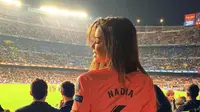 Nadia Aviles Garcia merupakan kekasih gelandang Barcelona Denis Suarez (Foto: Instagram)