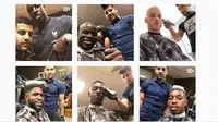 Gara-gara Paul Pogba, 12 Pemain Prancis Kompak Potong Rambut