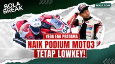 Sejarah Baru! Veda Ega Pratama Podium di Moto3 Brasil 2026, Sikapnya Bikin Salut