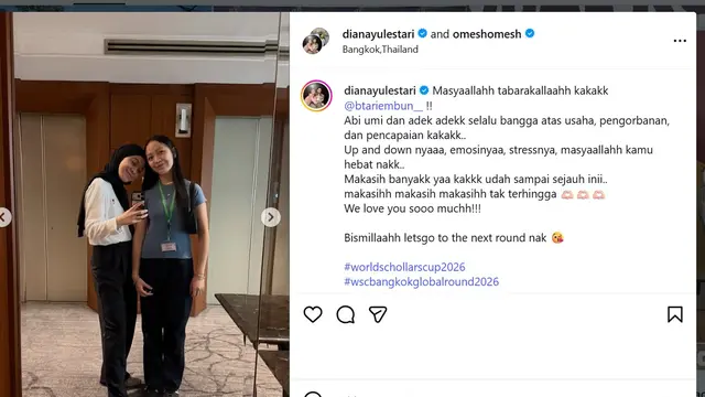 Anak Ananda Omesh dan Dian Ayu Lestari (instagram.com/dianayulestari)