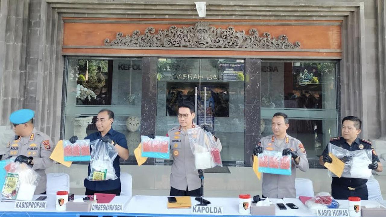 Selundupkan Ribuan Ekstasi ke Bali, Dua Pria Diupah Rp50 Juta