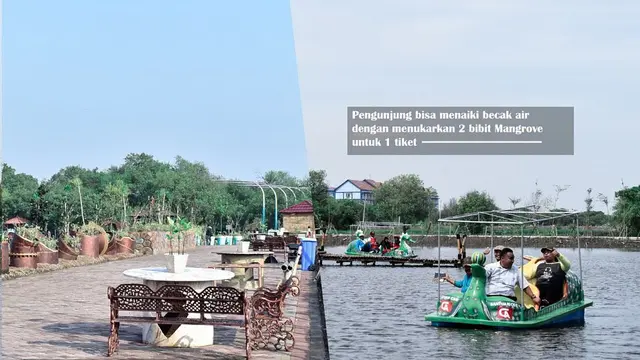 Potret Taman Mangrove Medokan, Spot Wisata Baru di Surabaya