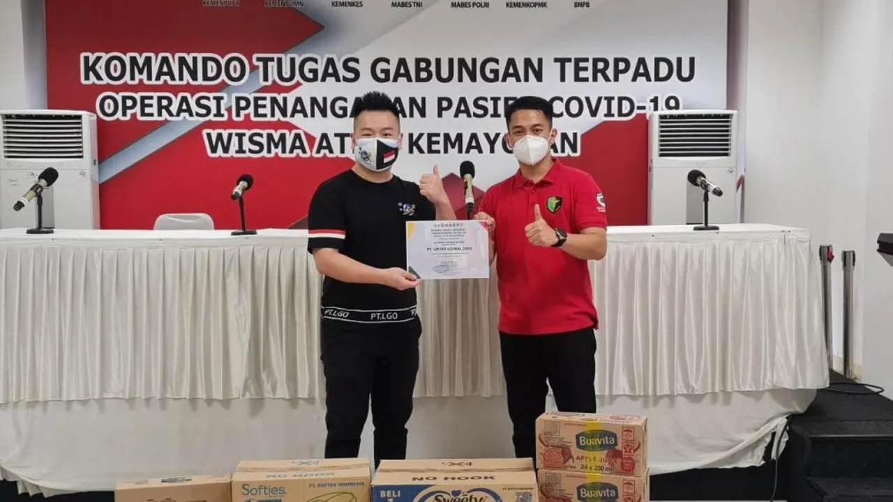 Distributor FMCG Rayakan Ultah ke-2 dengan Berbagi Produk untuk RSDC Wisma Atlet Kemayoran