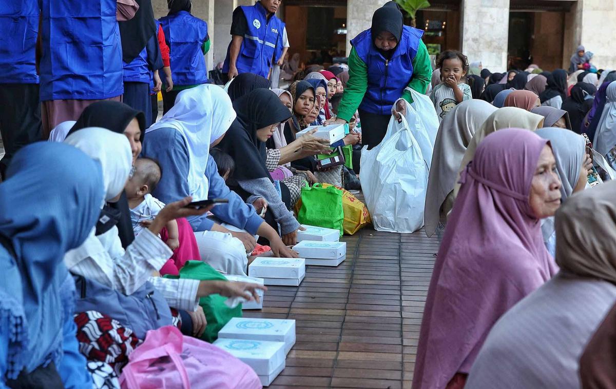 FOTO: Berbuka Puasa Bersama Di Mesijid Istiqlal