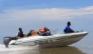 Speed Boat Nakes di Nakai, Distrik Pulau Tiga, Papua (Dok. kemenkes)