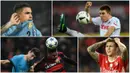 Manchester United diyakini akan menambah bek baru pada bursa transfer Juni mendatang. Berikut ini delapan bek muda yang berpotensi diboyong oleh Setan Merah. (AFP)