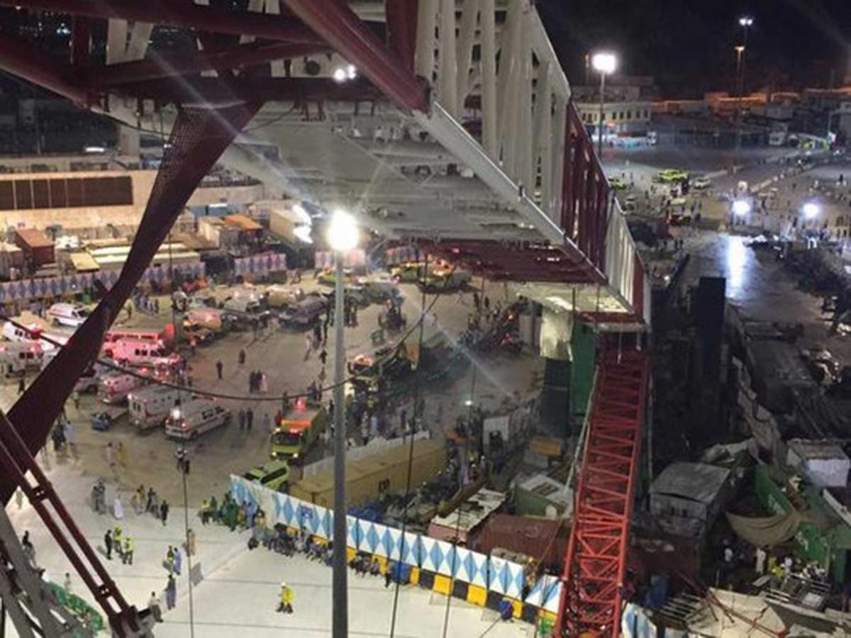 Ini crane raksasa yang timpa ratusan jemaah haji