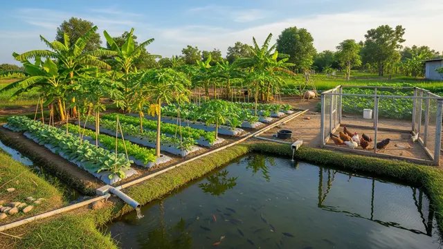 Kebun Buah Sederhana di Desa