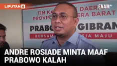 Prabowo-Gibran Kalah di Sumbar, Andre Rosiade Minta Maaf