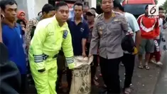 Tim gabungan temukan potongan tubuh manusia di areal persawahan Desa Pasir Panjang, Brebes, Jawa Tengah.