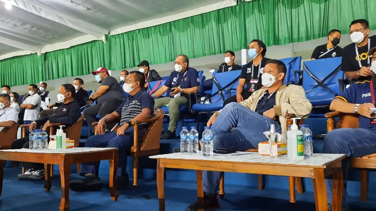 Menpora Zainuddin Amali di Stadion Sleman